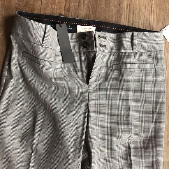 Anthropologie  the essential flare plaid pants. - Picture 3 of 9